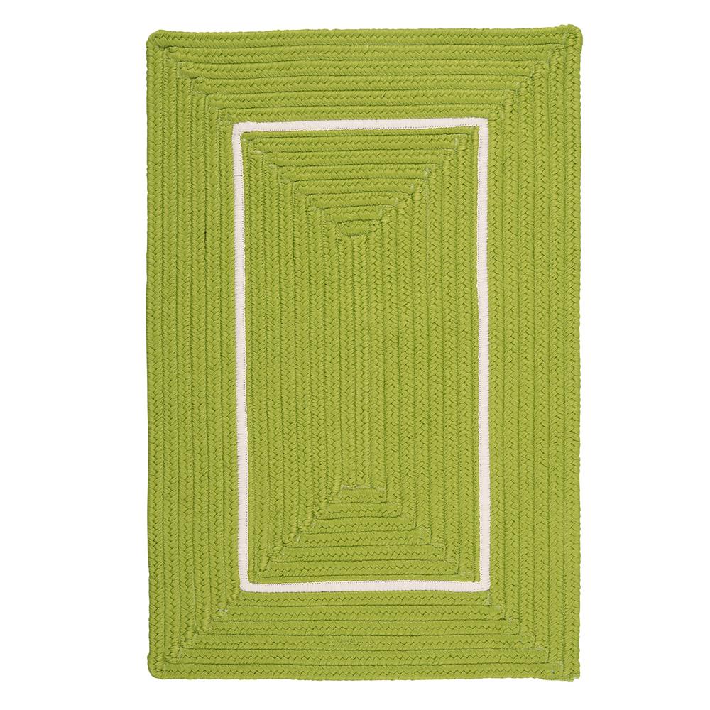 Colonial Mills FY62R048X072R Doodle Edge - Bright Green  4